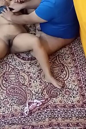 Sexy girl fucking in her home